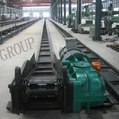 Underground Mining Scraper Conveyor Equipment Coal Chain Scraper Transporter